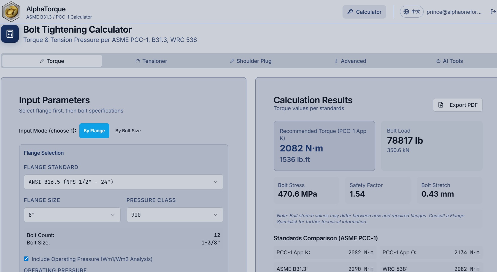 Calculation Software